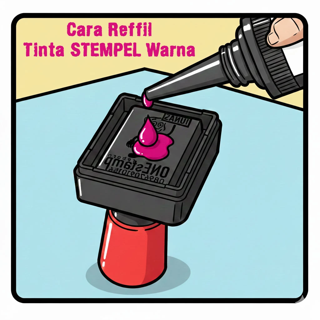 Cara Refill Stempel Flash