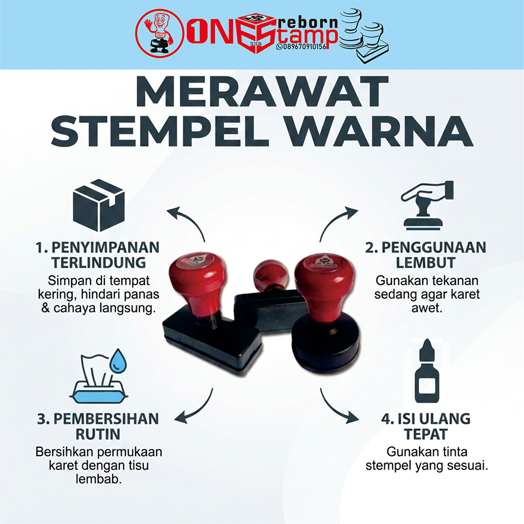 Tips Merawat Stempel